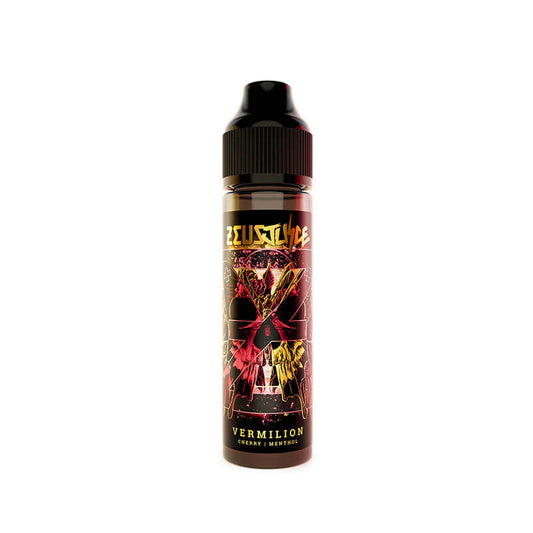 Zeus Juice Vermillion 100ml 0mg shortfill e-liquid