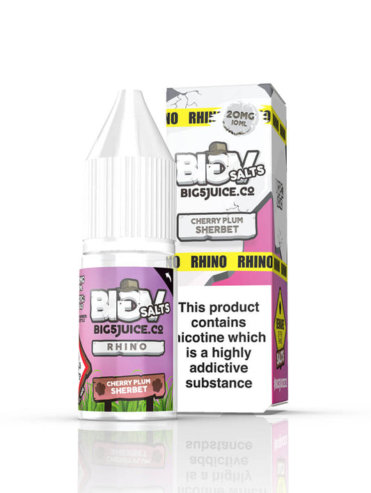 Rhino (Nic Salt 20MG) - Cherry Plum Sherbet 10ML